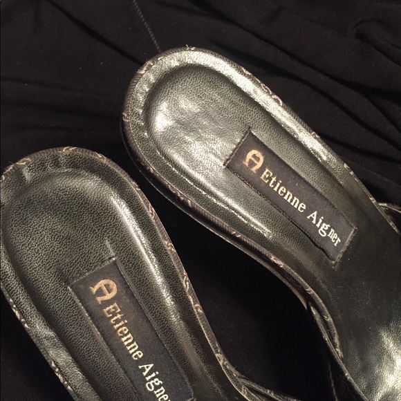 Etienne Aigner beautiful high heel sandals - Picture 4 of 6